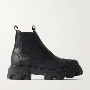 Ganni Black Ankle Boots